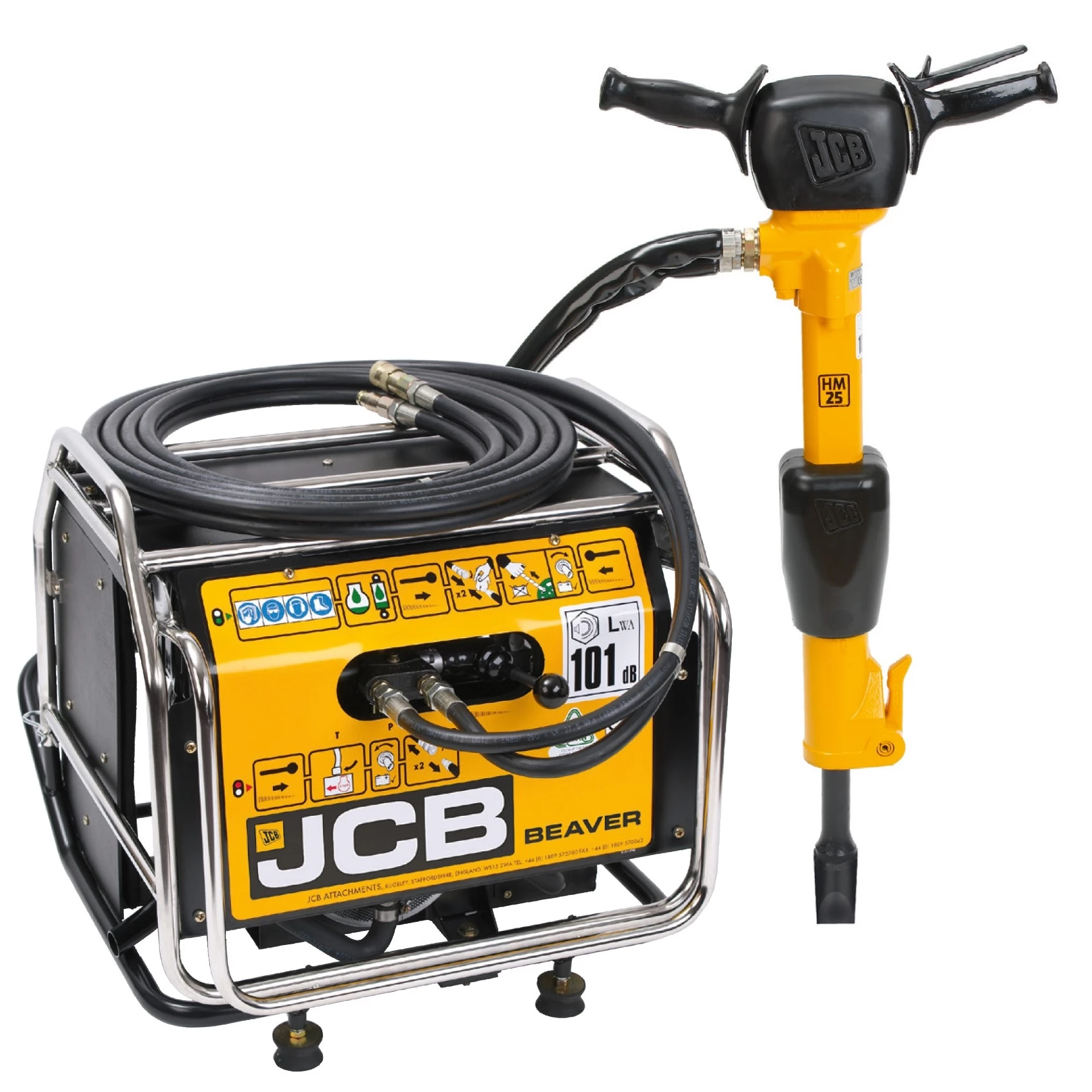 Hydraulic Breaker Power Pack and Breaker (Petrol)