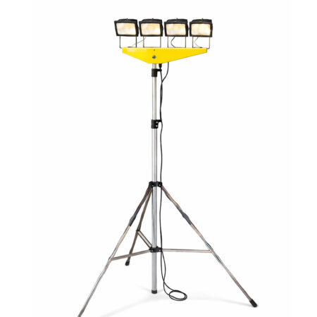 Four Headed Halogen Work Light